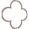 Ekena Millwork 66 56W x 66 56H x 38T Large Woodall Decorative Fretwork Wood Ceiling Panels, Walnut CELW67X67X0375WDLWA - alternate 5